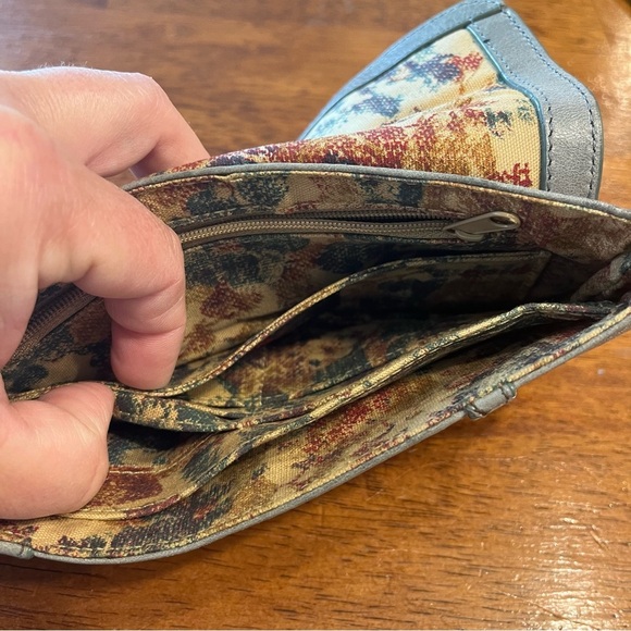 Hobo International gray Silver Chain Clutch Bag envelope - Picture 6 of 8